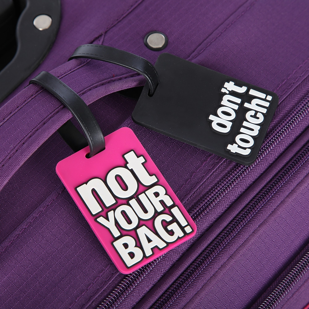 Pack of 4 Caption Luggage Tags