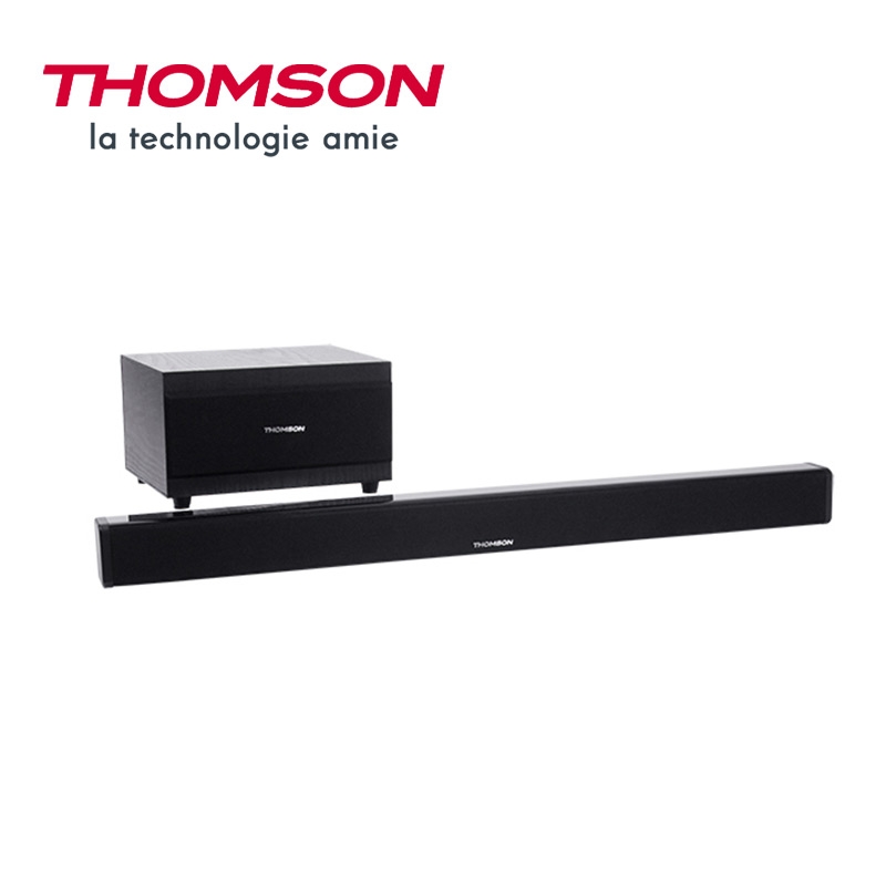 Bluetooth Soundbar with Wired Subwoofer