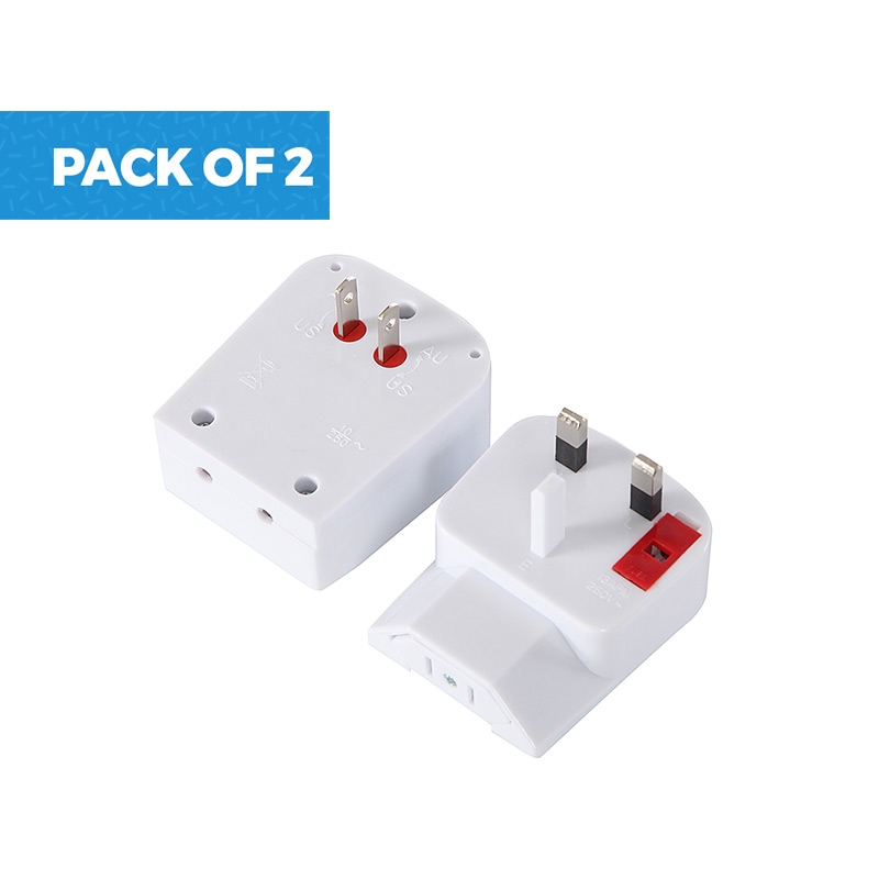 Pack of 2 Universal Plugs