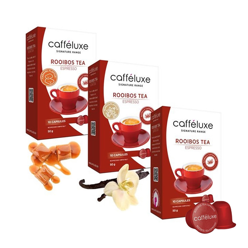 Nespresso® Compatible Rooibos Tea Capsules - 50 Total