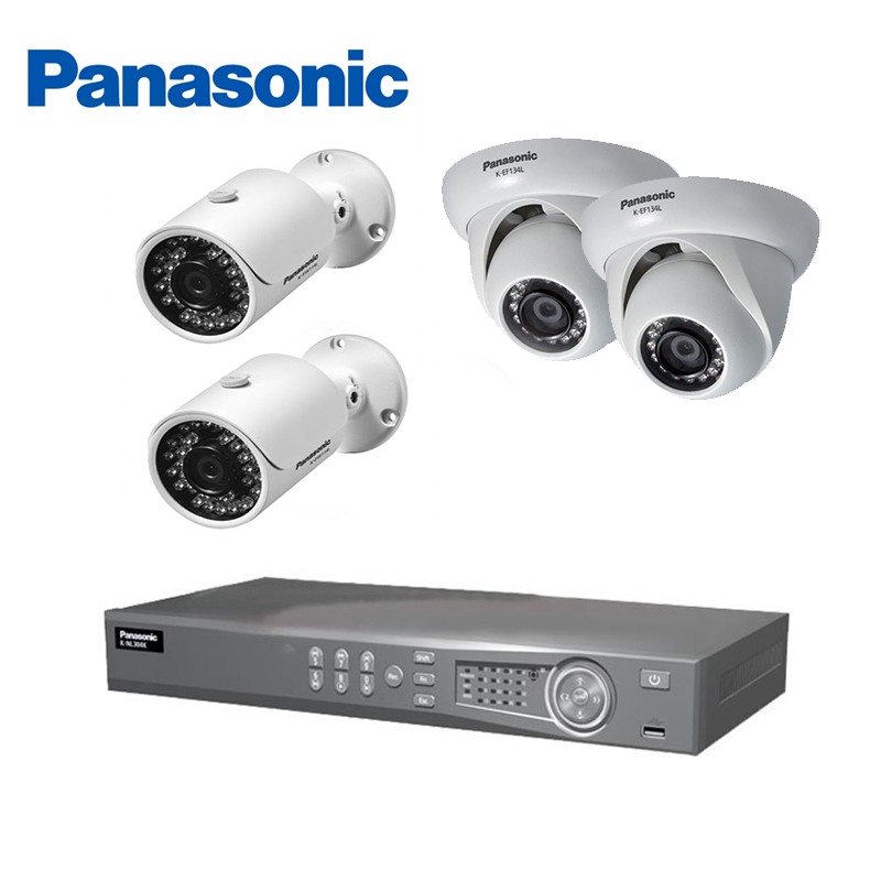 4 Channel CCTV Bundle (Including 4 Port NVR, 2 x Dome Camera's and 2 x Bullet Camera's)