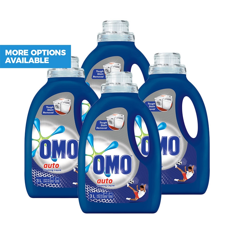 Pack of 4 Auto Washing Liquid (1.5L or 3L Available)