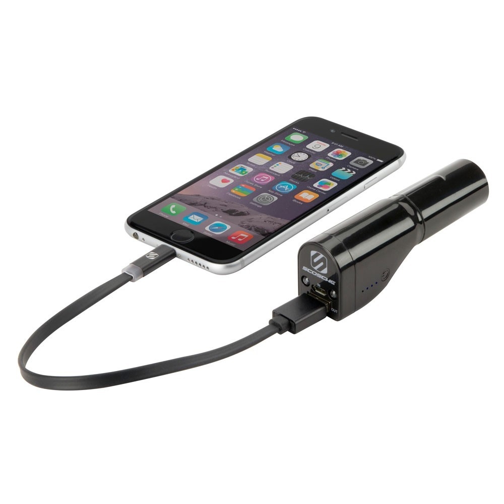 3-in-1 GoBat 2600 Car Charger, Power Bank & Emergency Flashlight