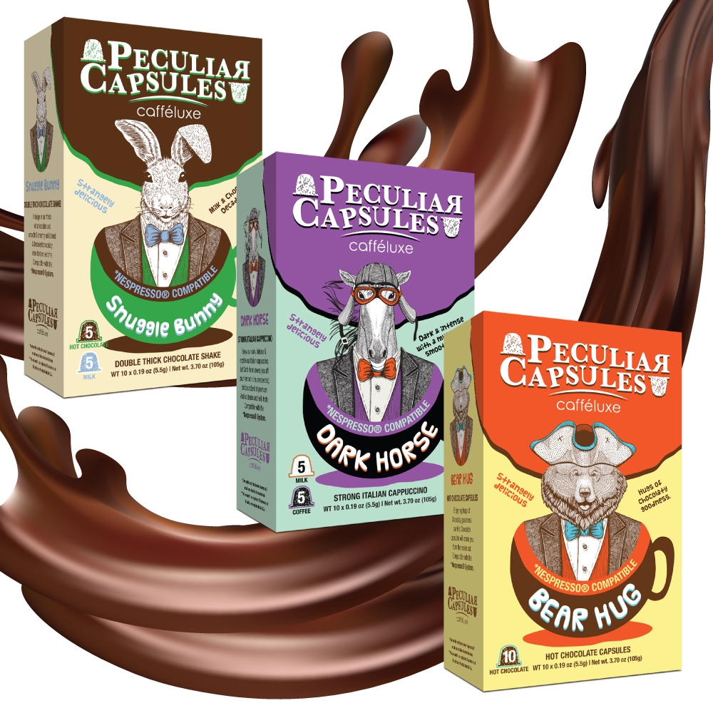 Peculiar Range of Nespresso Compatible Coffee Capsules - 240 Total