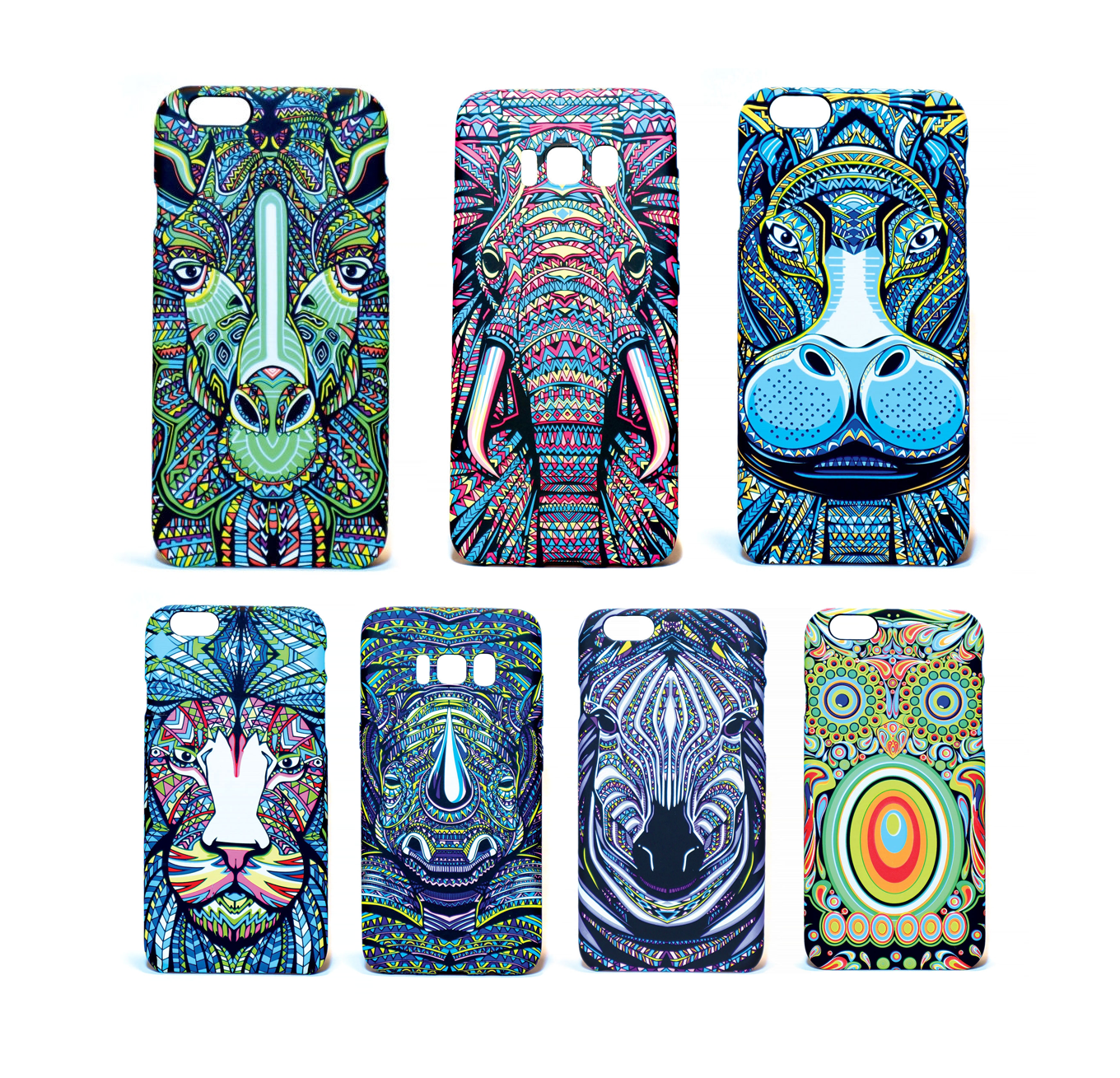 African Animal Phone Cases