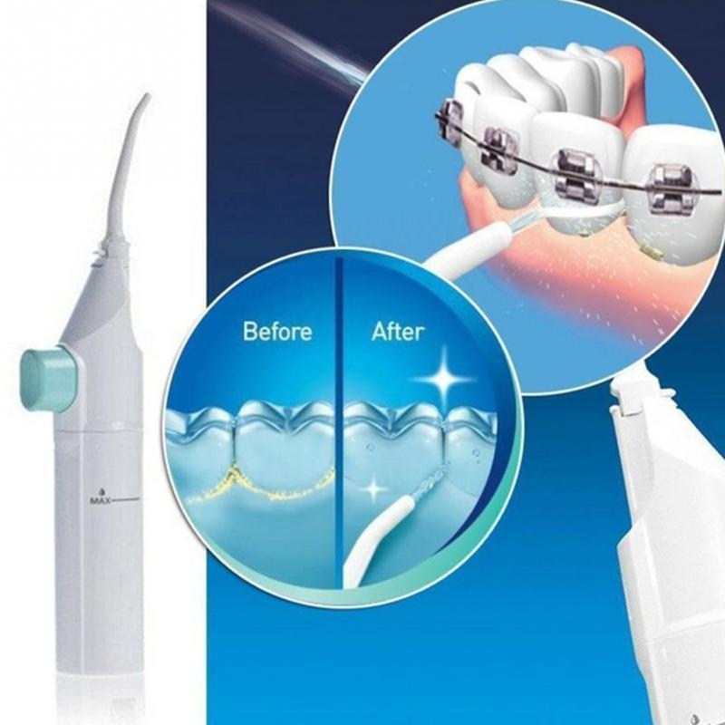 Water Pressure Flosser (No Batteries Required!)