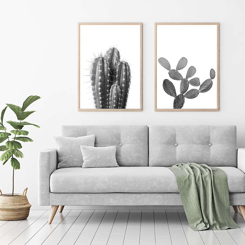 Framed Cactus Print