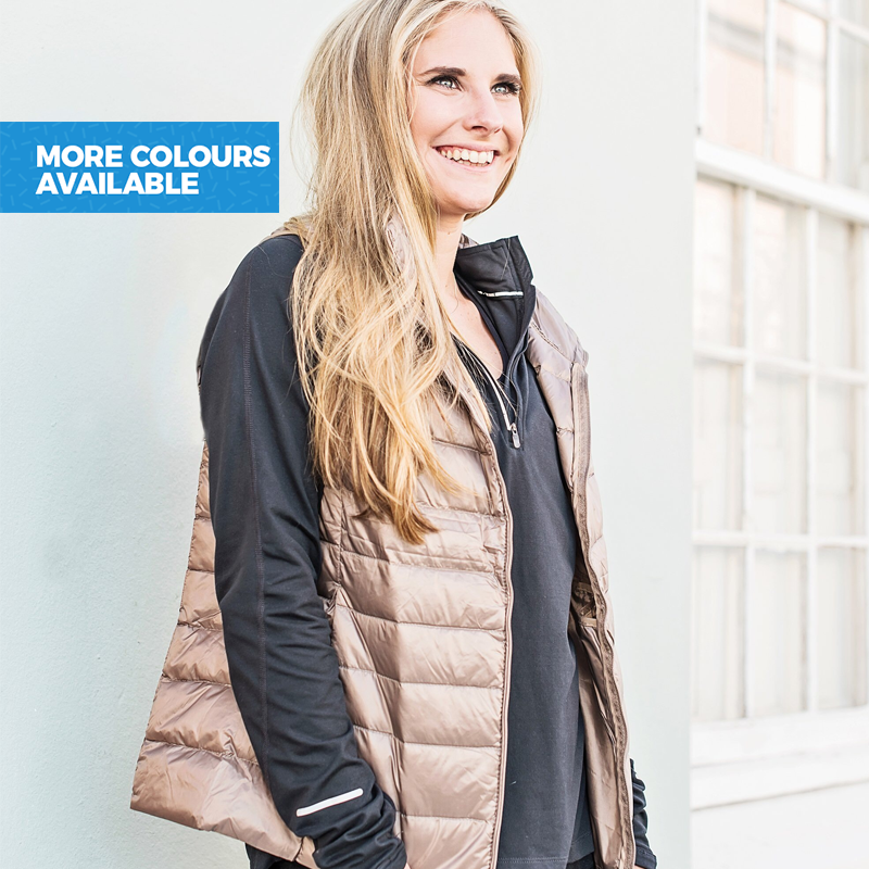 Ladies Sleeveless Down Jacket