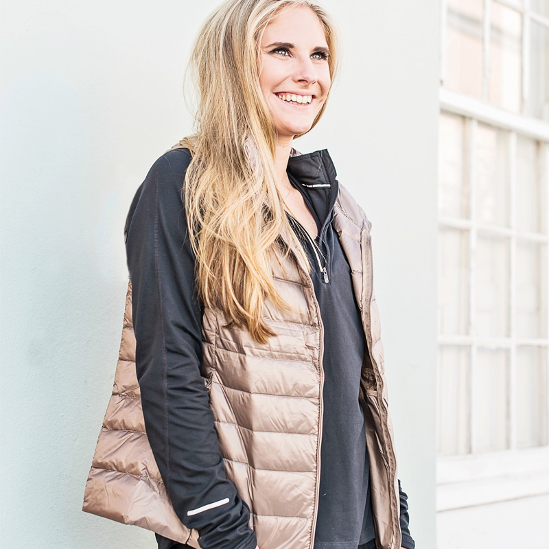 Ladies Sleeveless Down Jacket