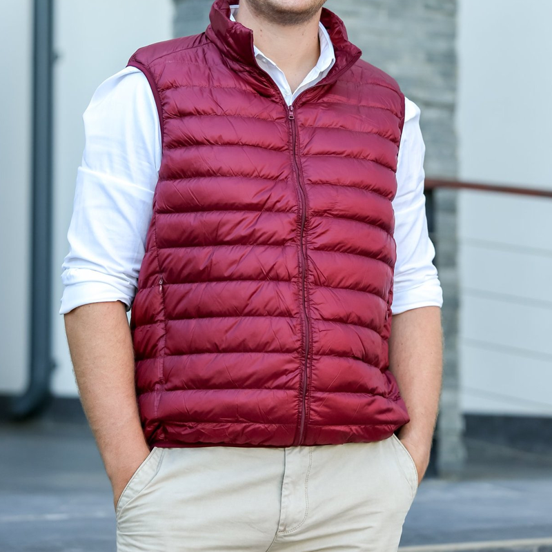 Men's Sleeveless Down Jacket