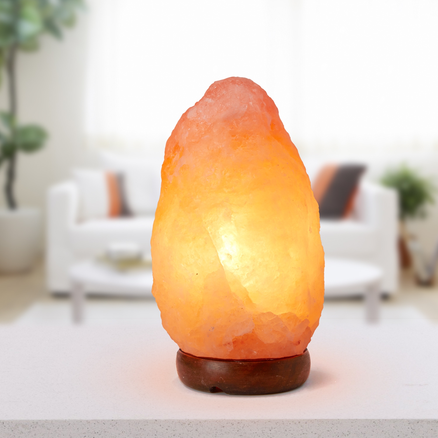 Natural Himalayan Salt Rock Lamp (3kg or 5kg)