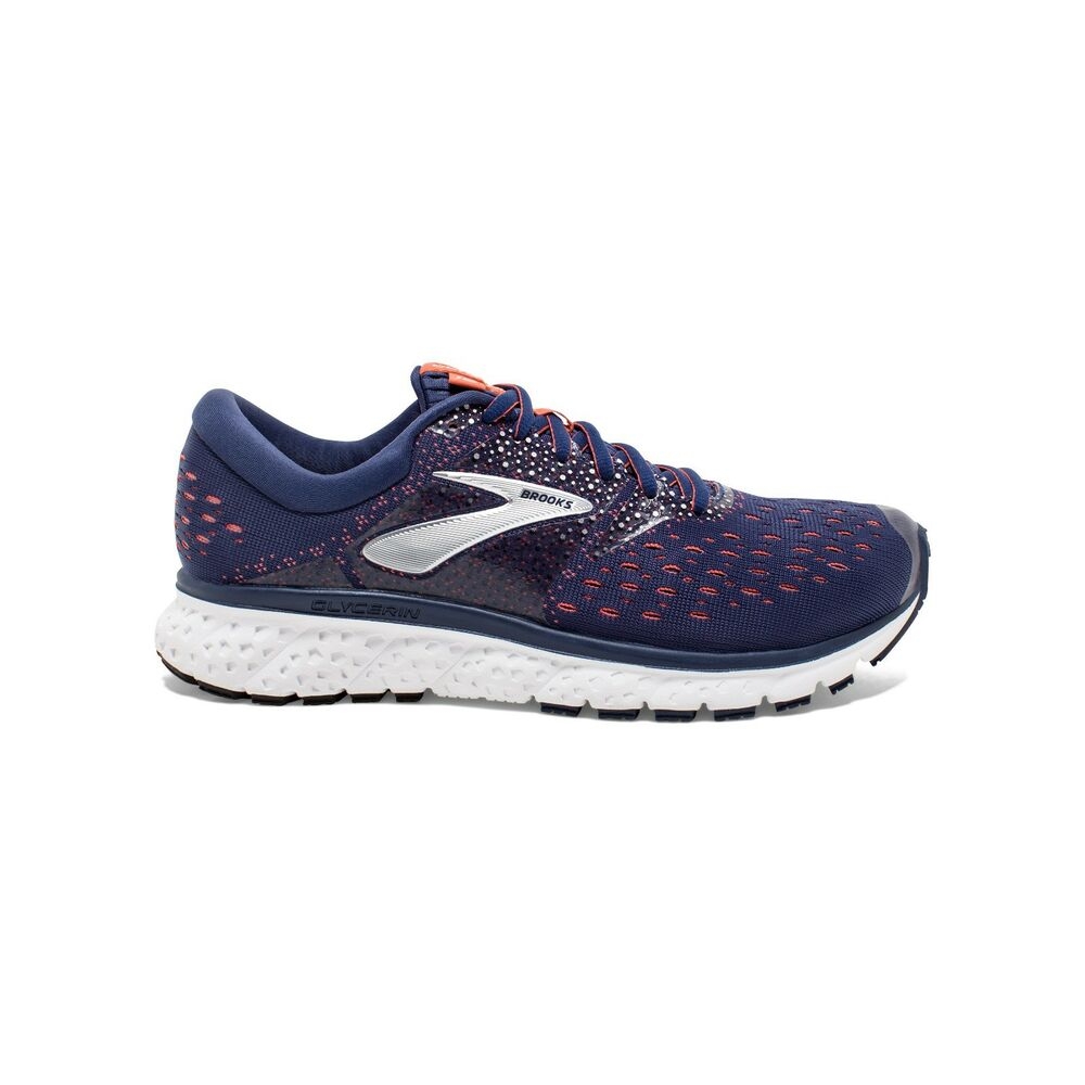 Navy/Coral/White