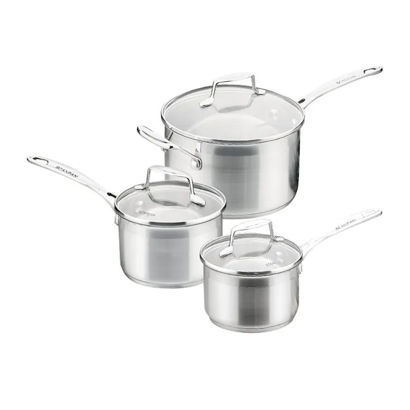 3pc Saucepan Set