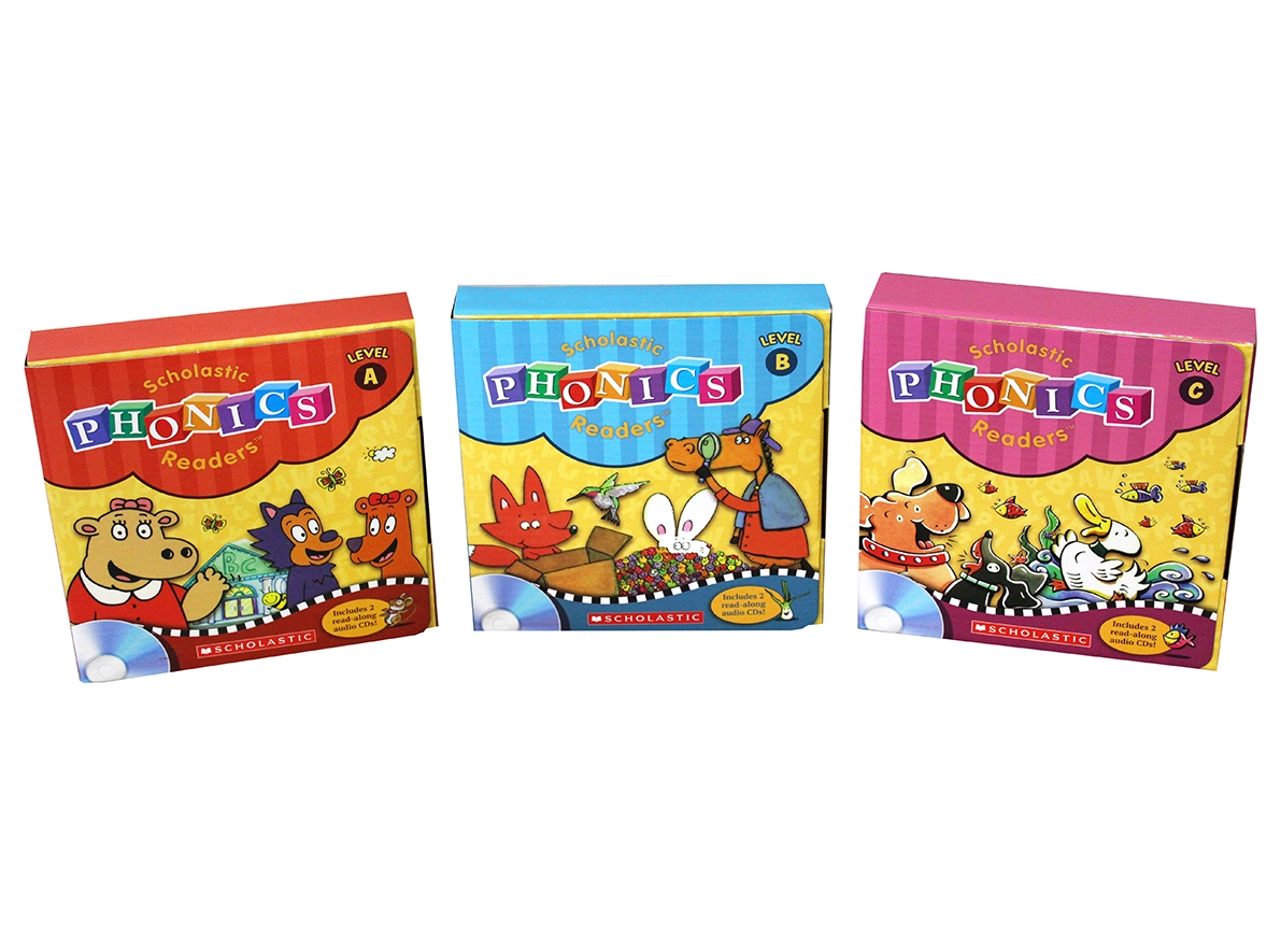 Children's Phonics Readers Level A, B & C