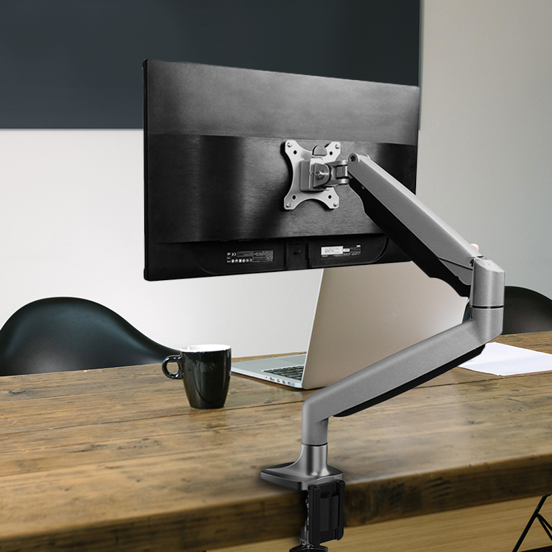 Monitor Desk Mount Double Arm - 12" to 30"