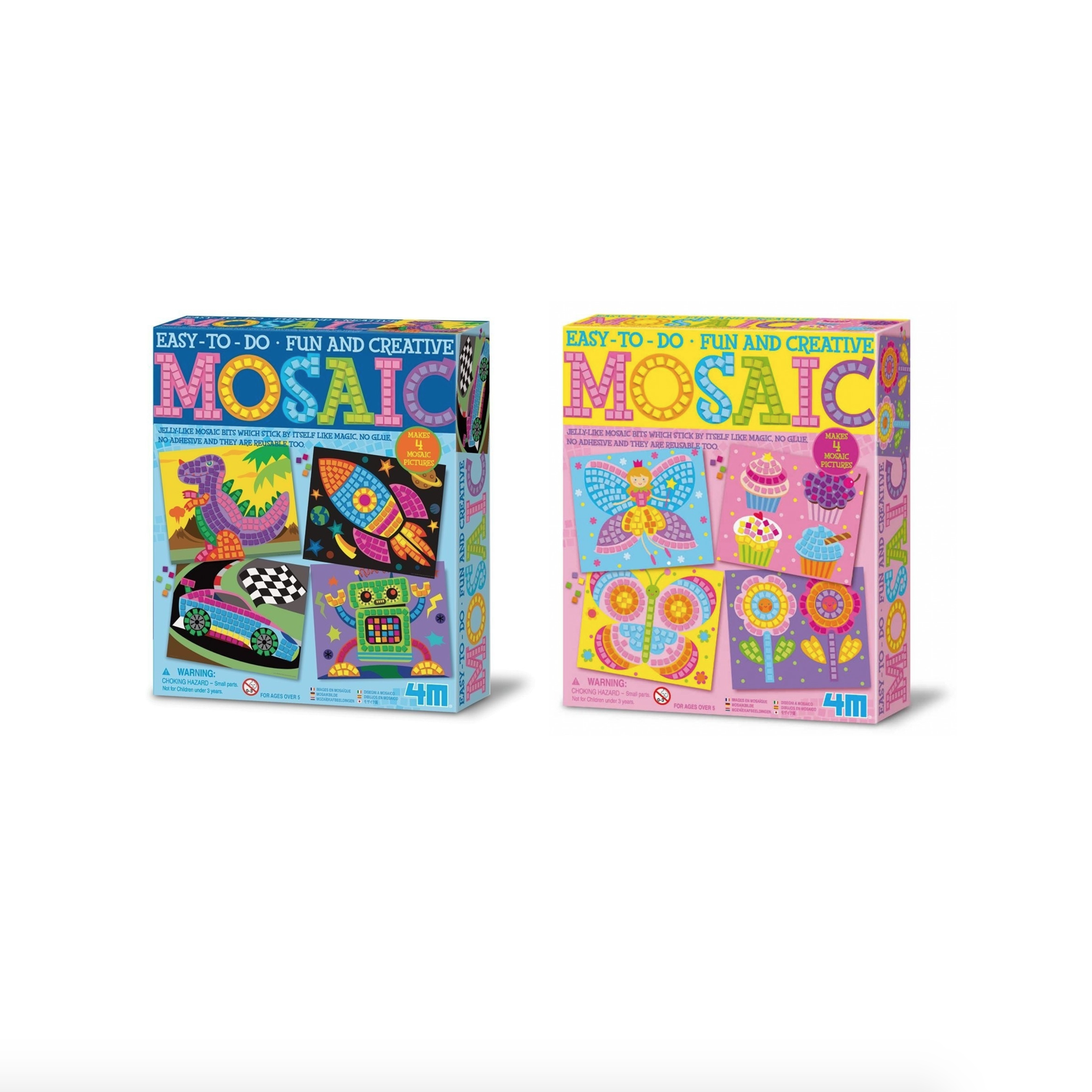 Set of 2 Easy to do Mosaic Sets