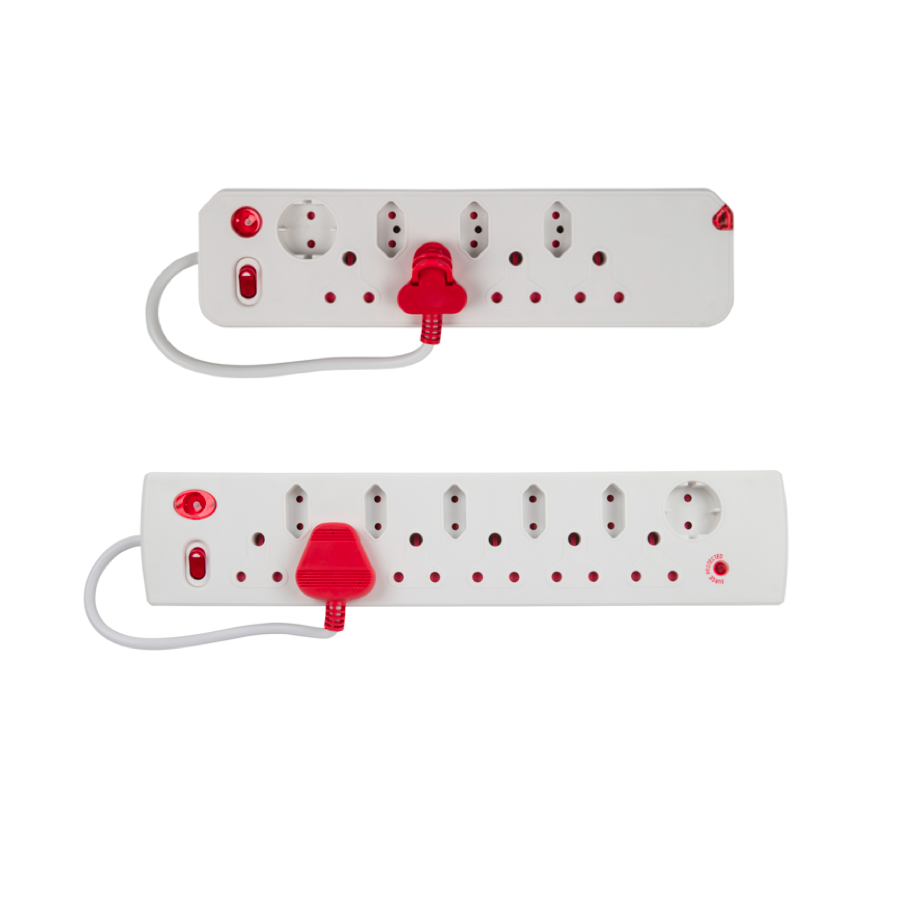 Switched Multiplug with Surge Protection