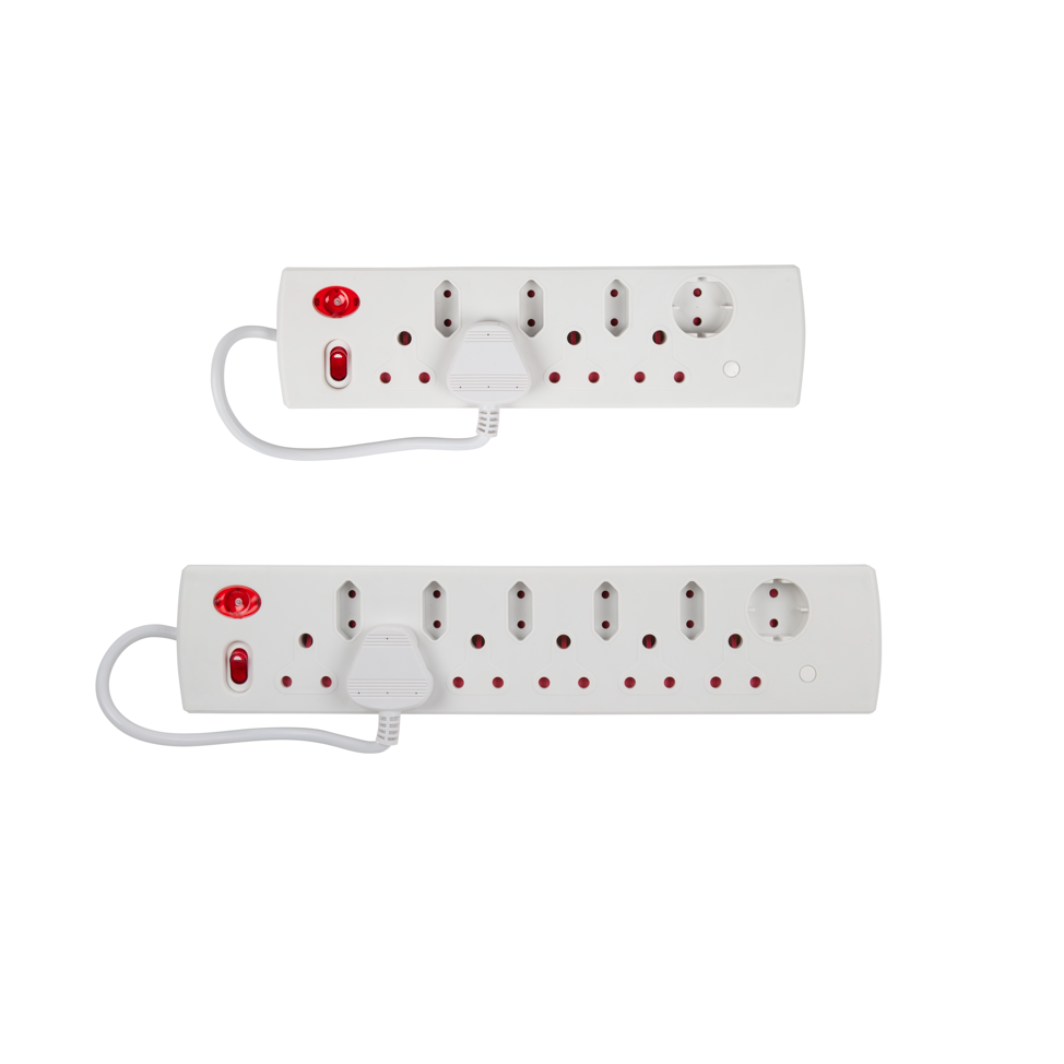 Switched Multiplug with Overload Protection