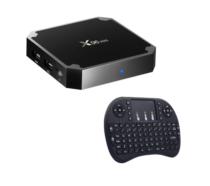 4K HD Android Smart TV Box & Mini Keyboard (DSTV Now & Netflix Pre-installed)