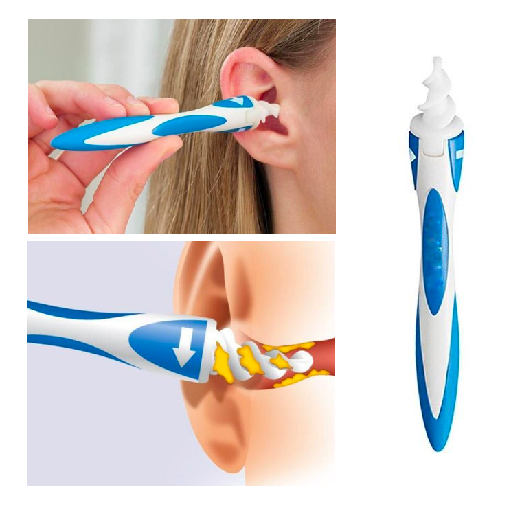 Earwax Removal Swab with 16 Replacement Heads