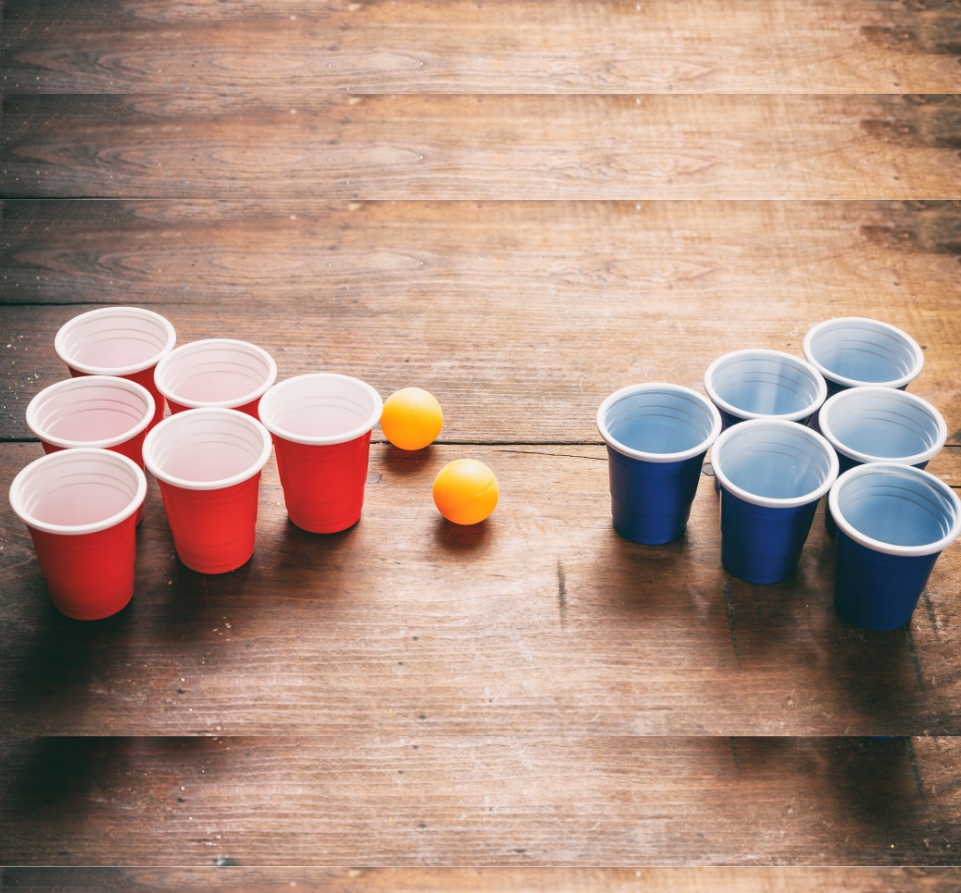 24 Piece Beer Pong Cups and Balls