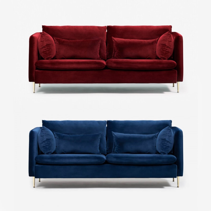 Elegant Velvet Couch