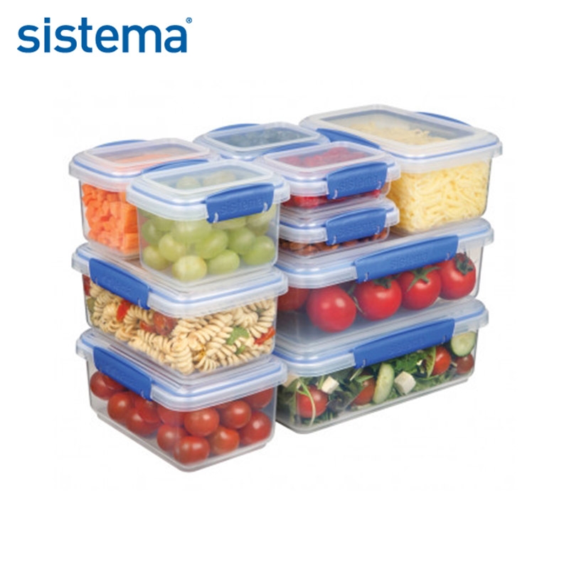 Klip It 10 Pack Containers