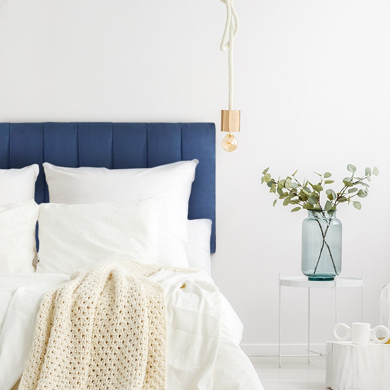 Lincoln Velvet or Linen Headboard