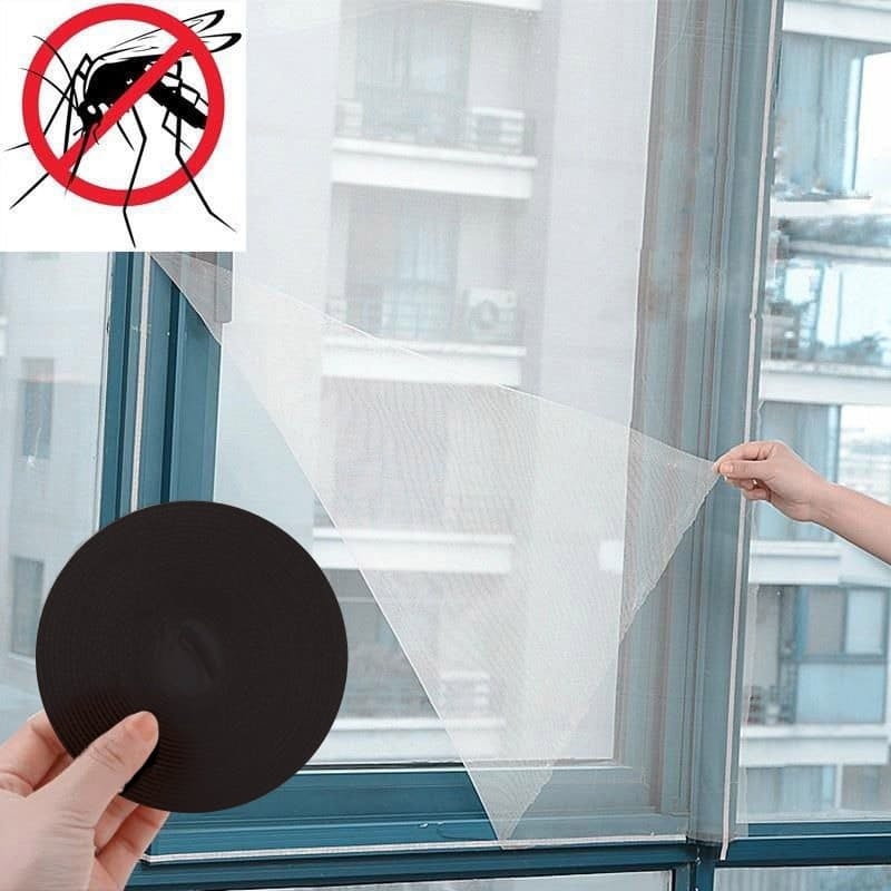 DIY Magnetic Mosquito Net for Windows with Insect Protection (Adjustable to Most Window Sizes!)