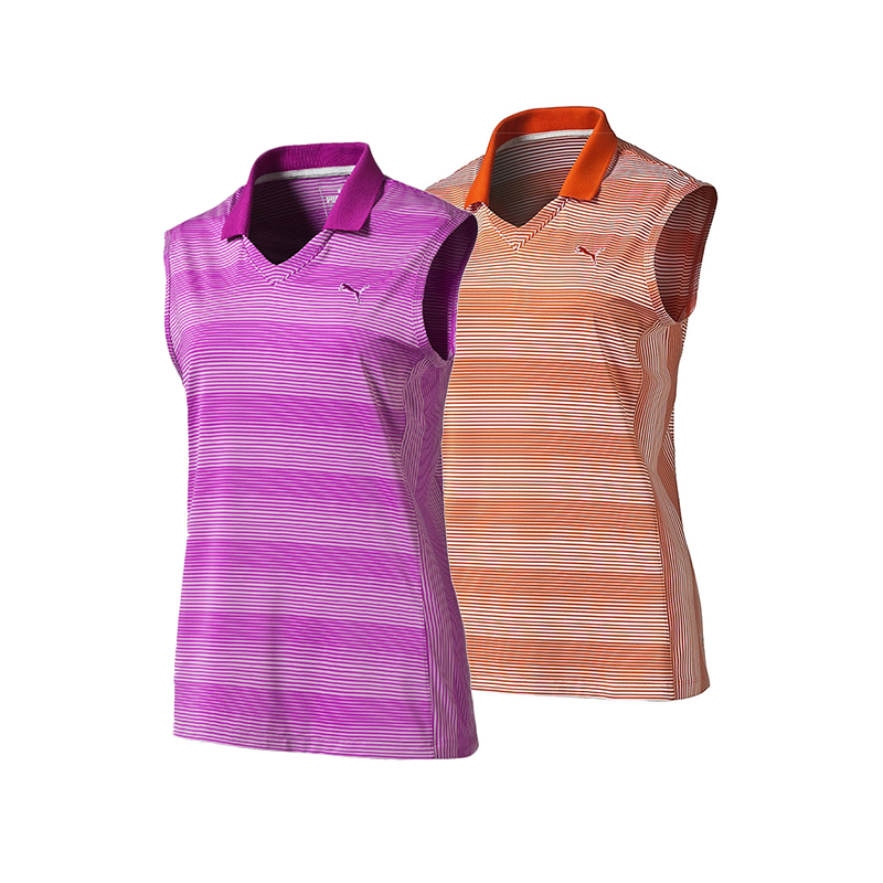 Ladies Dense Sleeveless Polo