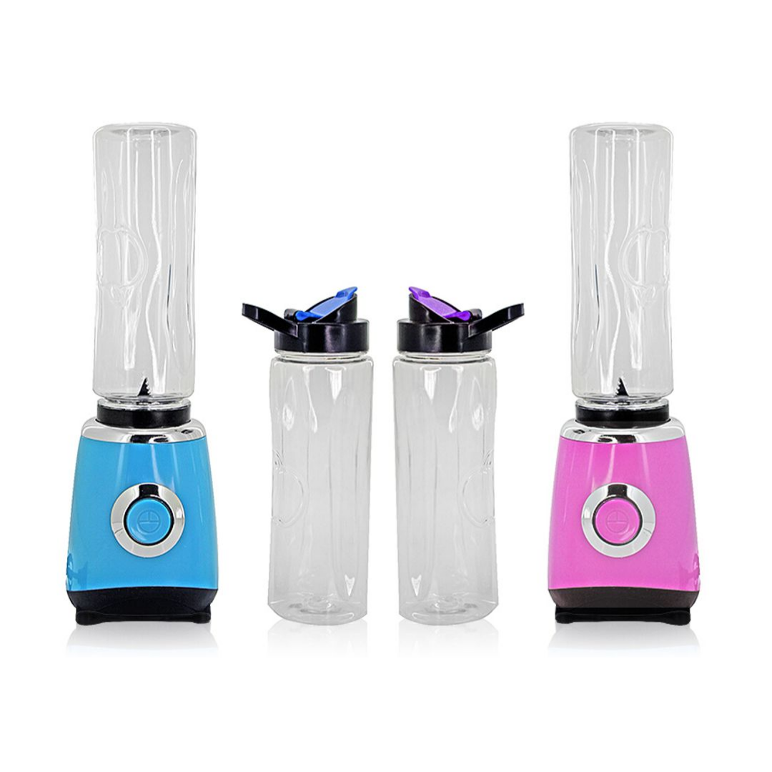 Electric Juicer with 2 Bottles
