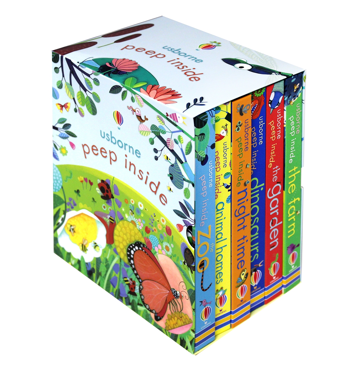 Peep Inside Lift-the-Flap Board Books (6 Books)