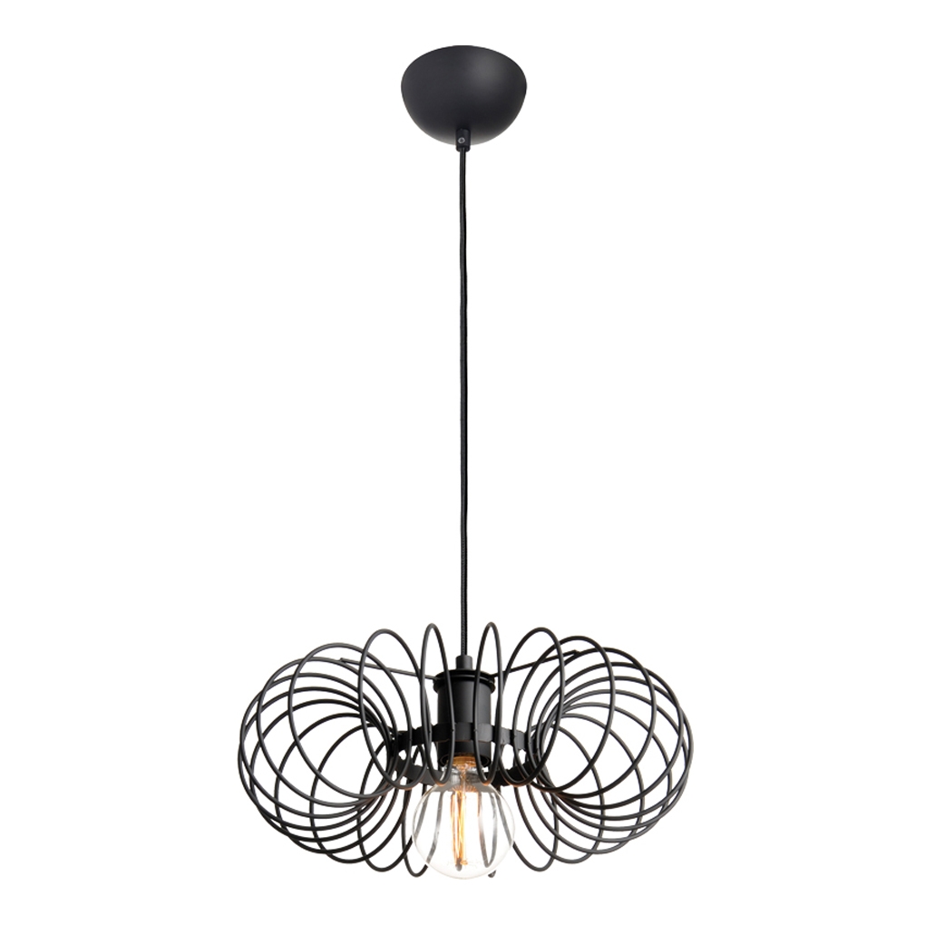 Black Wire Pendant Light