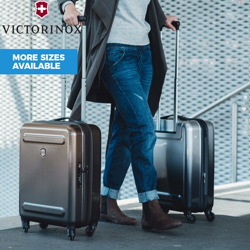 Ultra-Strong 100% Polycarbonate Etherius Collection Spinner Trolley Case with Expansion
