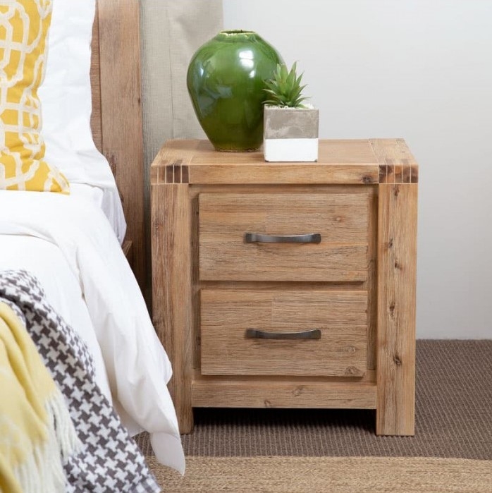 Acacia Wood Pedestal