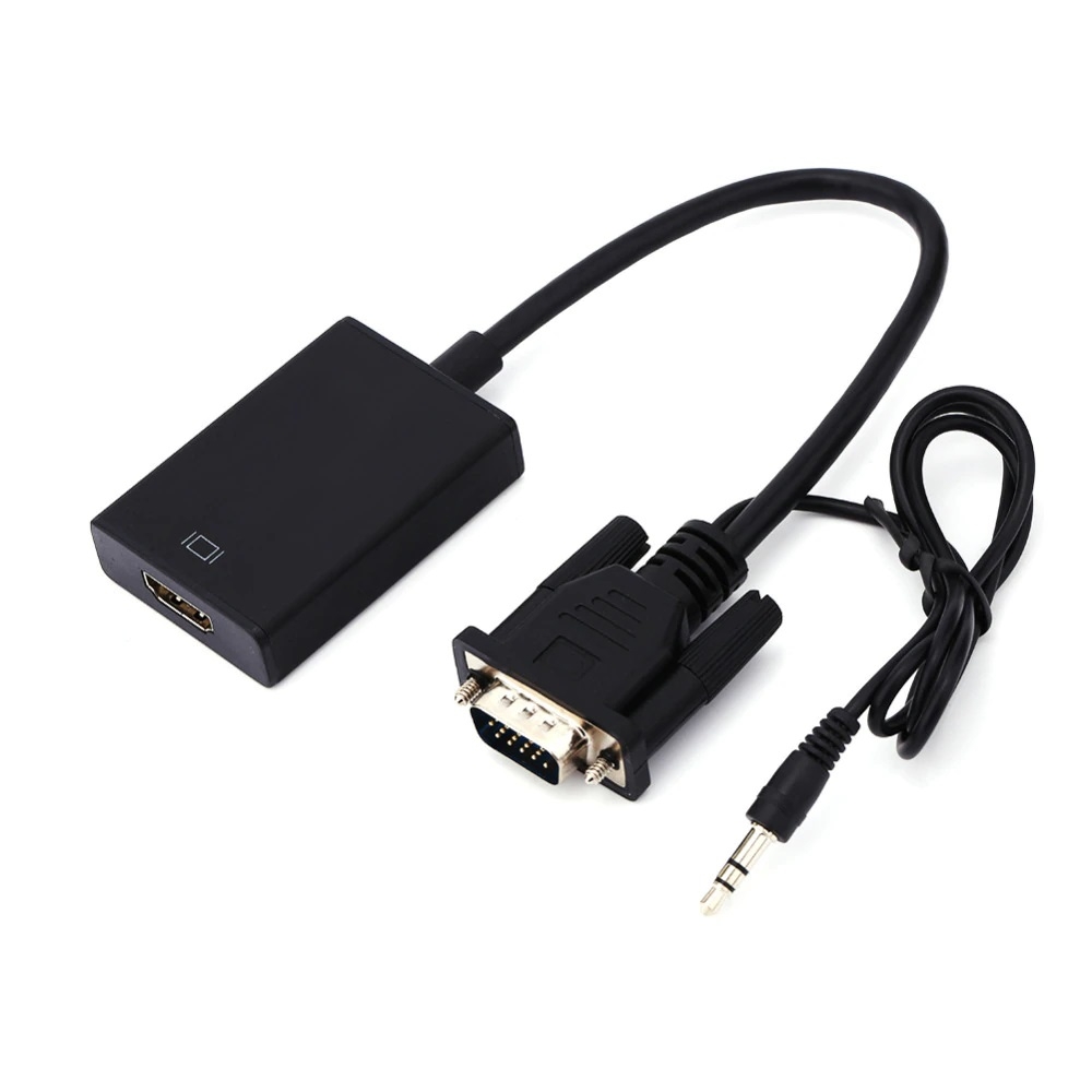 VGA to HDMI Converter with Audio Cable