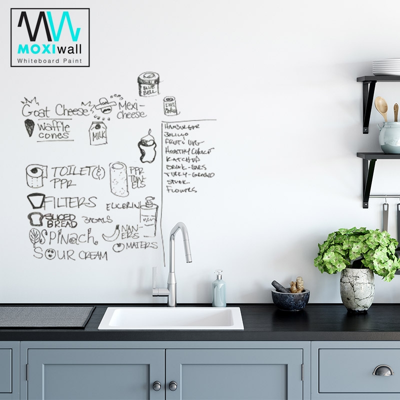 Transparent DIY Whiteboard Paint Kit