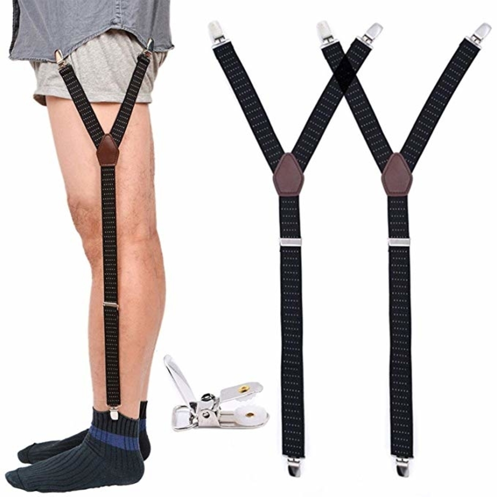 Men's Shirt and Socks Garter Holder