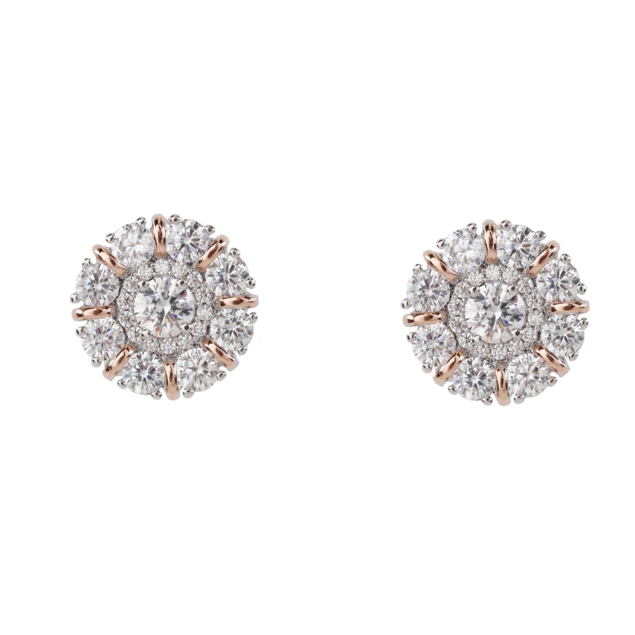 Charlize Earrings with Swarovski Zirconia