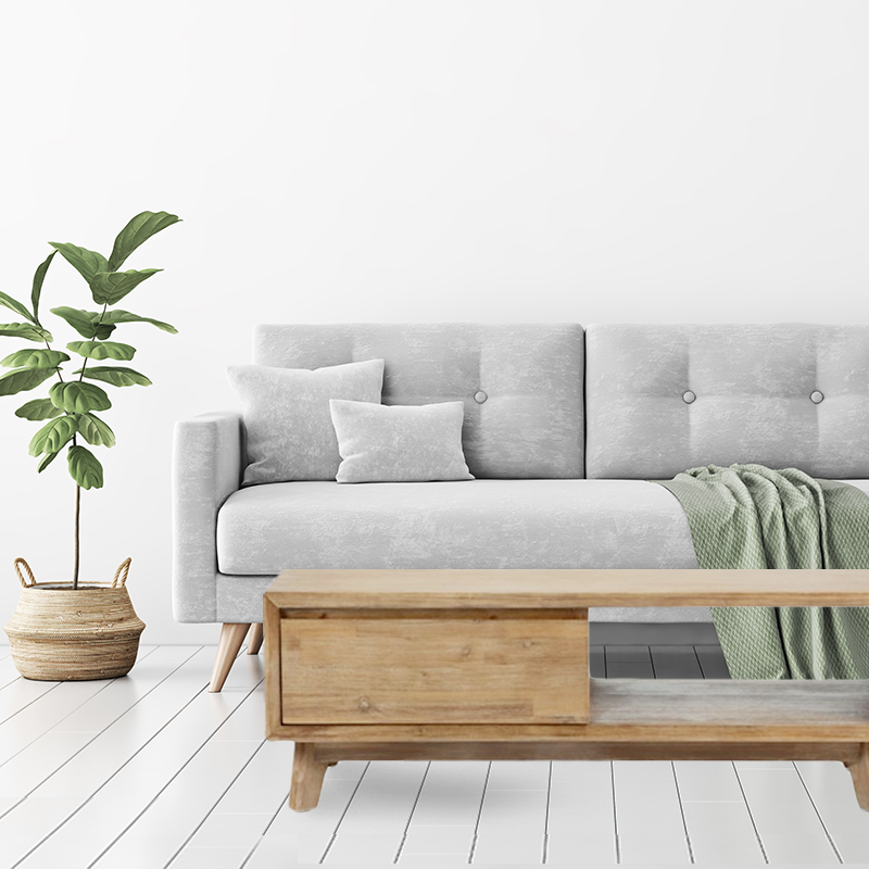 Acacia Wood Coffee Table