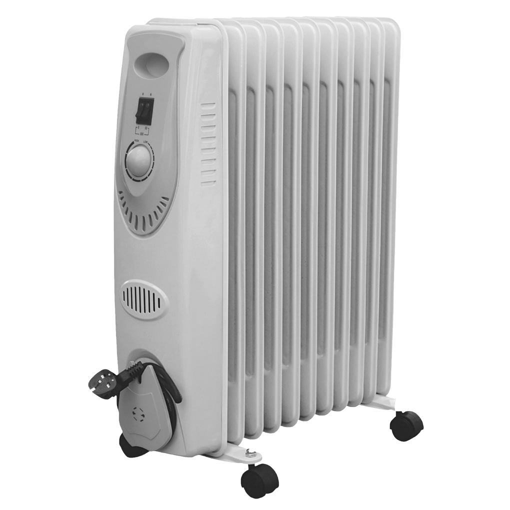 9 or 11 Fin Oil Filled Radiator Heater
