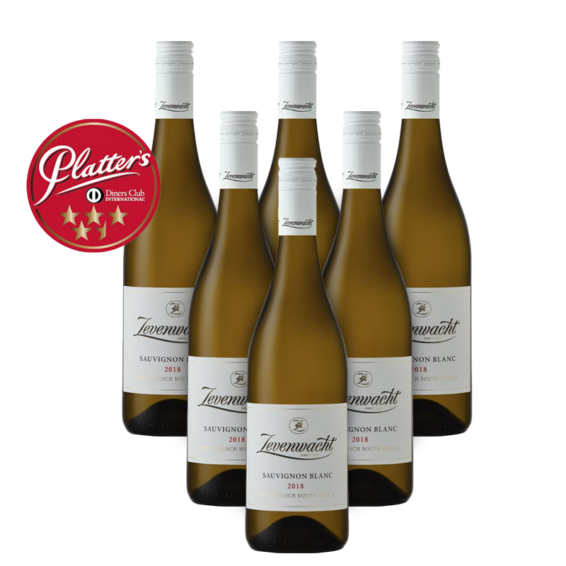 Case of 4 1/2* Platter Sauvignon Blanc 2018 (R69.83 per Bottle, 6 Bottles)