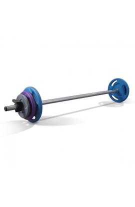 ZVO Rubber HX Studio Barbell Set